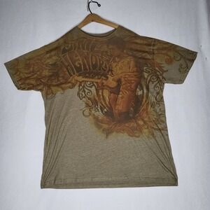 Jimi Hendrix "Scrollwork Jam" soft T-shirt Mens Sz Xl (See Pictures)